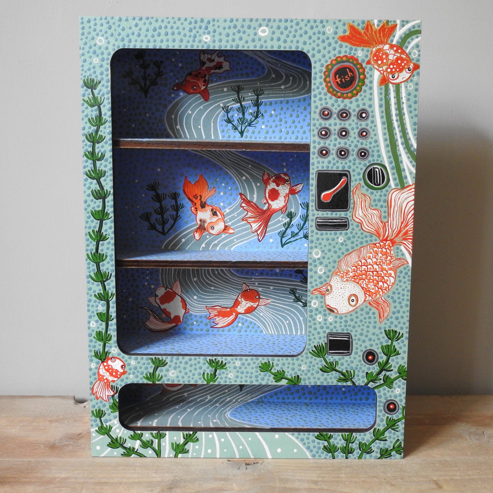 Goldfish Vending Machine | The Blue Bear Vending Company